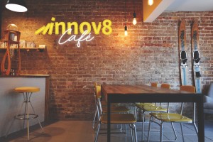 achtergrond zoom cafe